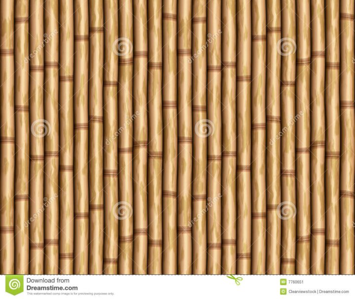 Mur En Bambou Illustration De Vecteur. Illustration Du à Rideau De Porte Bambou