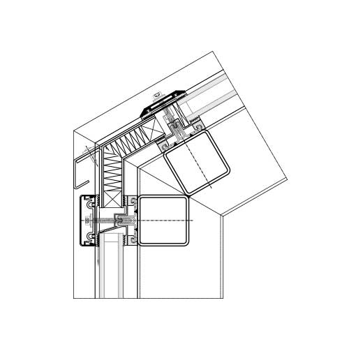 Mur Rideau Et Verrière Systèmes Acier | Stabalux Ak-S encequiconcerne Rideau Dwg
