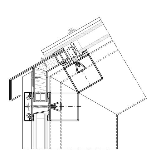 Mur Rideau Et Verrière Systèmes Acier | Stabalux Sr intérieur Rideau Dwg