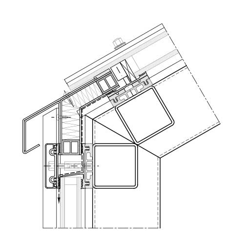 Mur Rideau Et Verrière Systèmes Acier | Stabalux Zl-S à Rideau Dwg