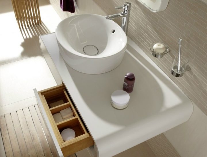 Nc | Plan De Toilette Simple By Toto concernant Plan De Toilette Bois