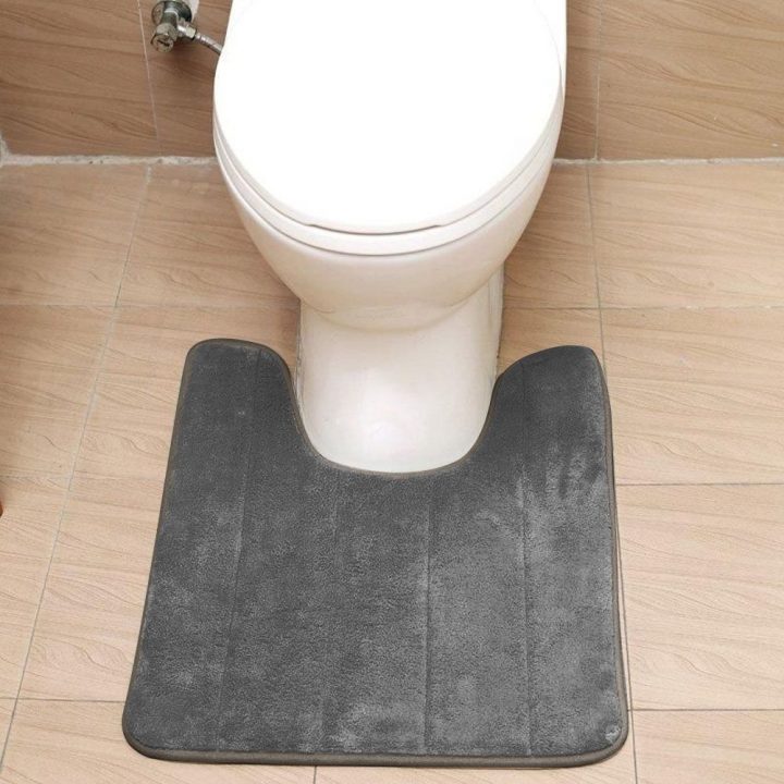 Nc Vorm Hoge Dichtheid Antislip Badkamer Wc Voetstuk intérieur Tapis Toilettes Wc Nc Vorm Hoge Dichtheid Antislip Badkamer Wc Voetstuk intérieur Tapis Toilettes Wc