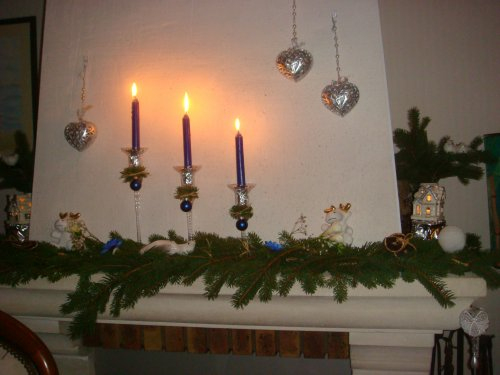 Noël, Ma Déco Sur La Cheminée – Blog De Perrine53 pour Cheminée De Noel