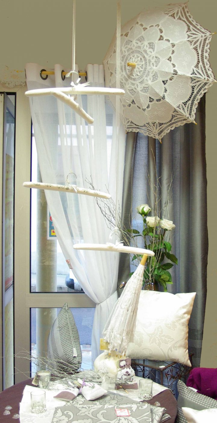 Noël Romantique : Double Rideau Gris 140L X 240H En intérieur Rideau Double Voilage