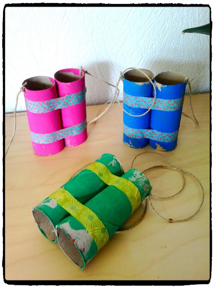Nos Paires De Jumelles – | Bricolage Maternelle, Bricolage tout Activité Manuelle Avec Des Rouleaux De Papier Toilette