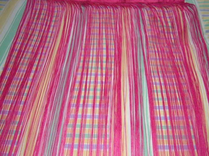 Nouvelle Déco Dans L'Air – Crea D'Isa tout Rideau Fushia