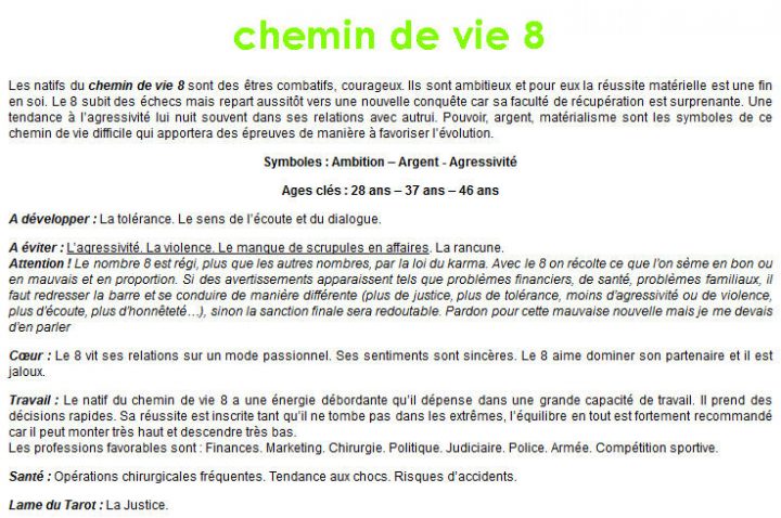 Numérologie – Voyance En France concernant Chemin De Vie 9 Signification