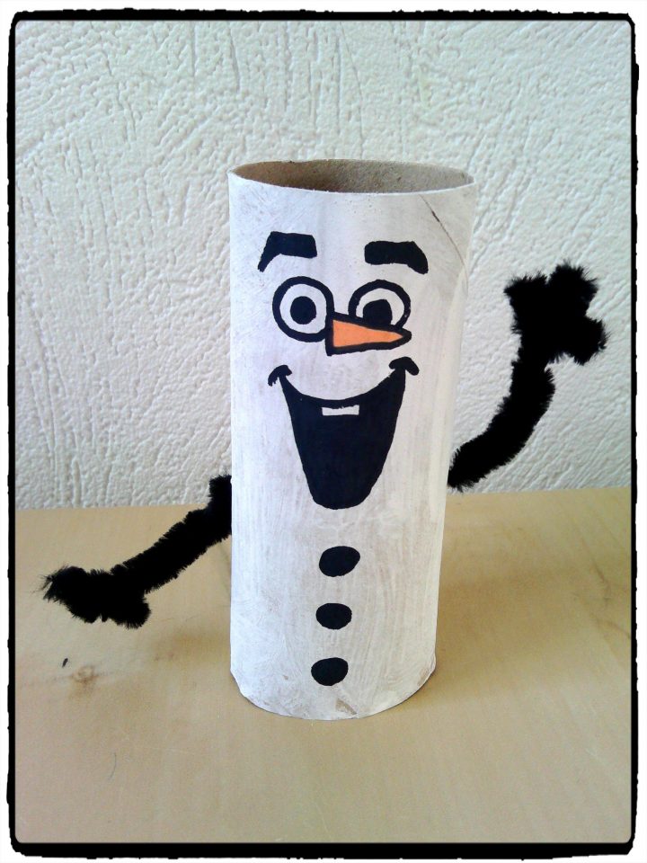 Olaf En Rouleau De Papier De Toilette – | Rouleau Papier avec Activité Manuelle Papier Toilette