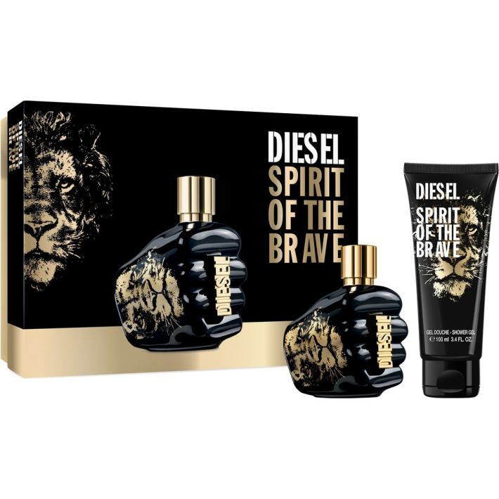 Only The Brave Spirit Coffret Parfum Diesel | Tendance Parfums intérieur Gel Douche Diesel