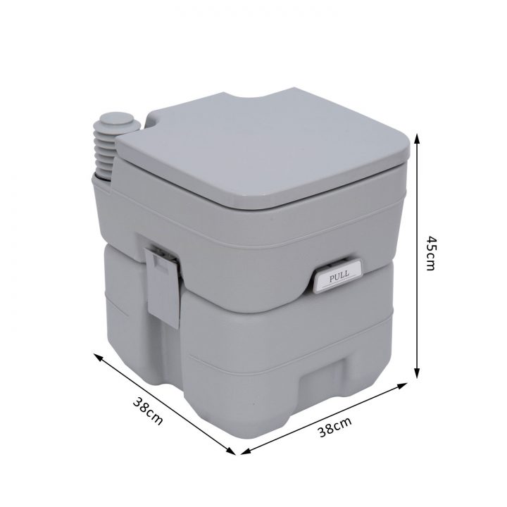Outsunny 20L Camping Toilet Portable Travel Wc Caravan concernant Toilettes Portables Outsunny 20L Camping Toilet Portable Travel Wc Caravan concernant Toilettes Portables