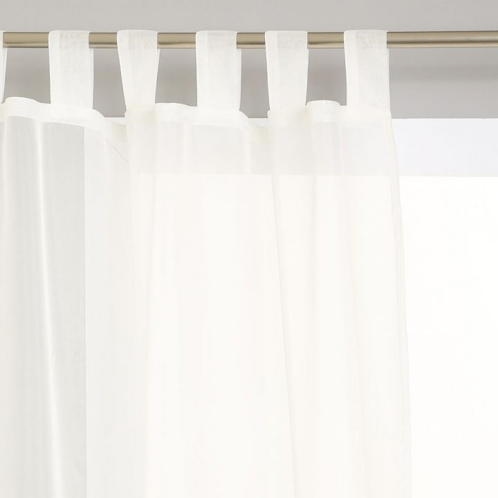 Paire De Voilages Pattes 140X240 Cm Ivoire – Decoratie.fr intérieur Rideaux À Pattes Paire De Voilages Pattes 140X240 Cm Ivoire – Decoratie.fr intérieur Rideaux À Pattes