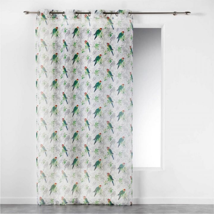 Panneau À Œillets Papagayo – Voilage – Rideau Et Voilage concernant Rideau Lumineux Gifi
