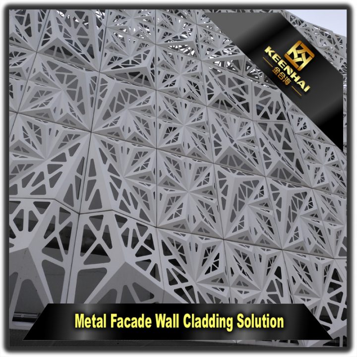 Panneau De Façade Découpé Au Laser Mur Rideau Décoratifs destiné Rideau Decoupe Laser