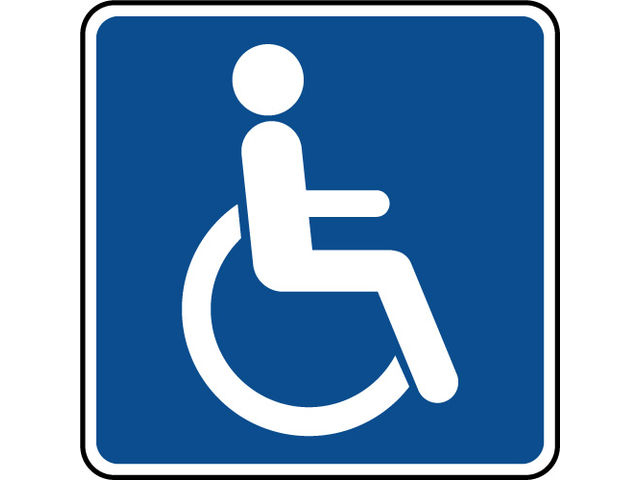 Panneau D'Information Toilettes Handicapés | Contact Virages destiné Toilette Handicapé