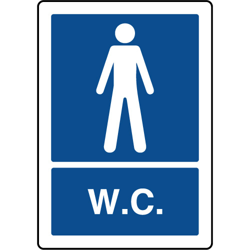 Panneau D'Information Vertical Iso Wc Hommes – Virages dedans Panneau Toilette Panneau D'Information Vertical Iso Wc Hommes – Virages dedans Panneau Toilette