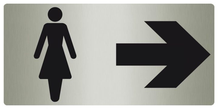 Panneau Directionnel Toilettes Femmesl'Information Du dedans Femmes Aux Toilettes