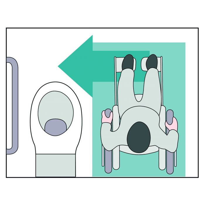 Panneau Signalétique Indiquant Des Toilettes Pmr Avec serapportantà Signalétique Toilettes