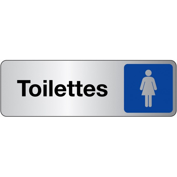 Panneau Signalétique – Toilettes Femme – En Pvc Ou Metallex destiné Panneau Toilette