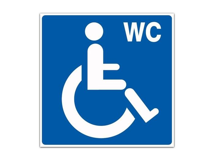 Panneau Toilettes Handicapés – Protection Hygiène Et Sécurité encequiconcerne Toilettes Handicapés