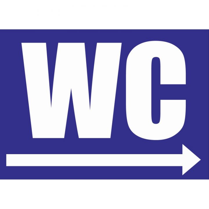 Panneau Wc Fléche A Droite intérieur Panneau Toilette Panneau Wc Fléche A Droite intérieur Panneau Toilette