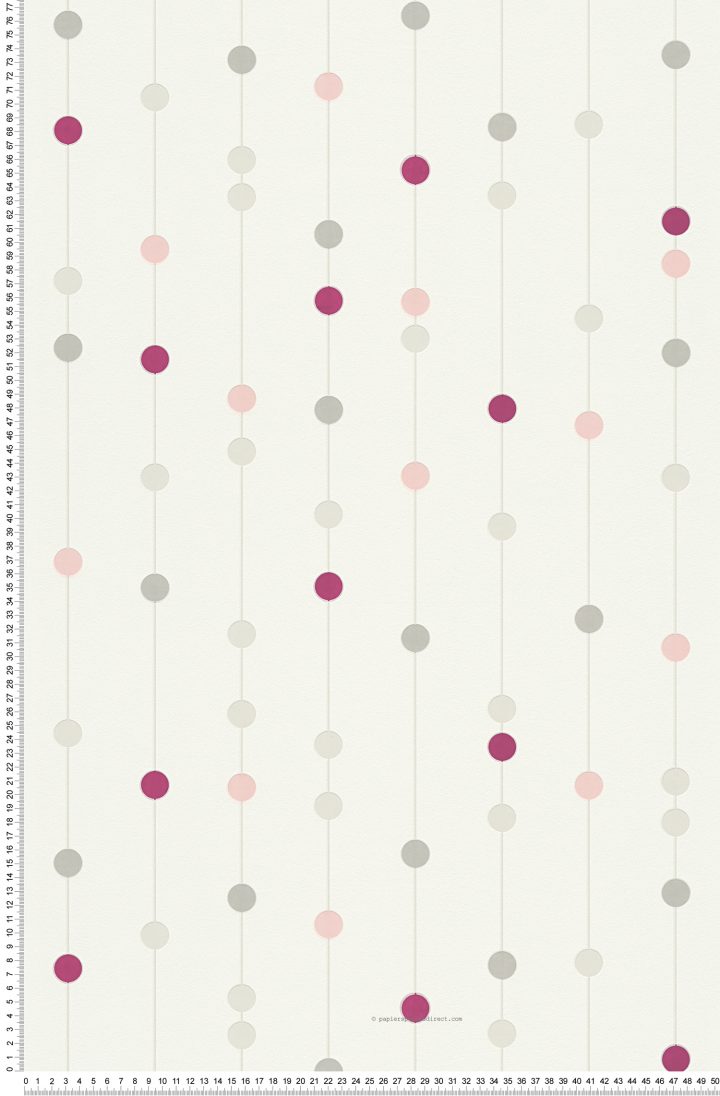 Papier Peint Rideau Perle Fushia – Life 3 As Création dedans Rideau Fushia