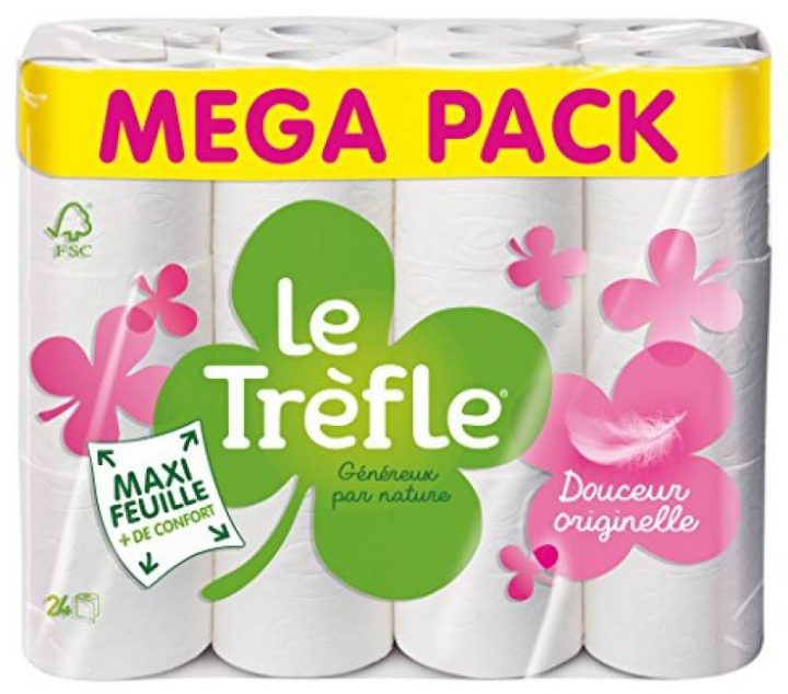 Papier Toilette Lotus Confort -> Faire Des Affaires destiné Trefle Papier Toilette