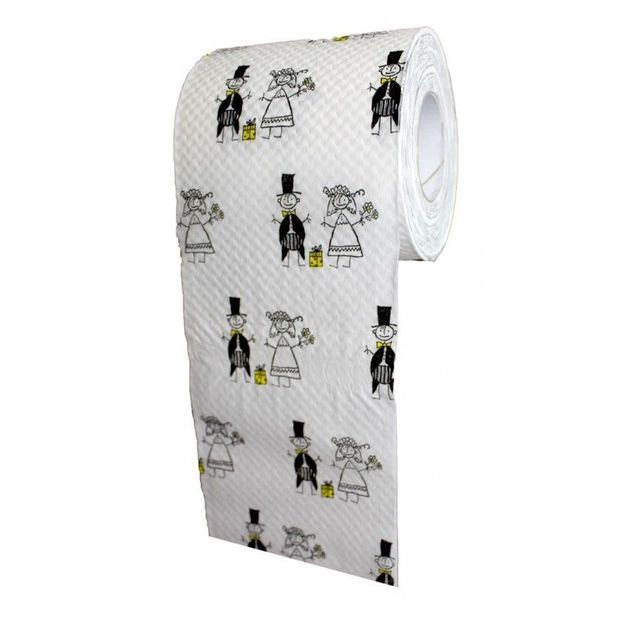 Papier Toilette Mariage intérieur Papier Toilette Personnalisé