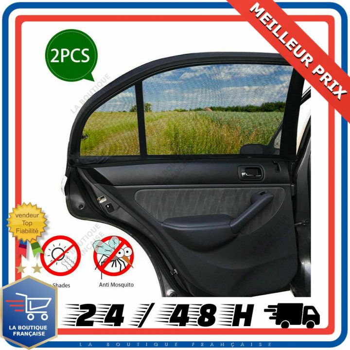 Pare Soleil Chaussette Vitre Voiture Universel Protection serapportantà Rideau Vitre Arriere Voiture