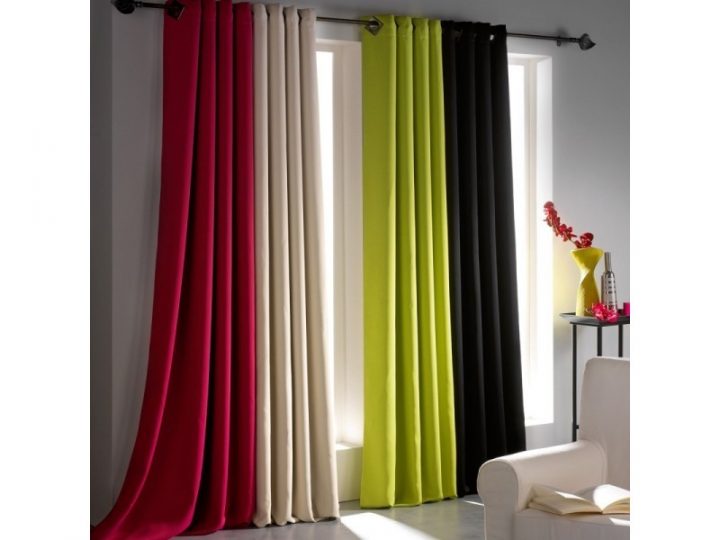 Paris Prix – Rideau Occultant "Cocoon" 140X260Cm Naturel intérieur Rideau Occultant Conforama