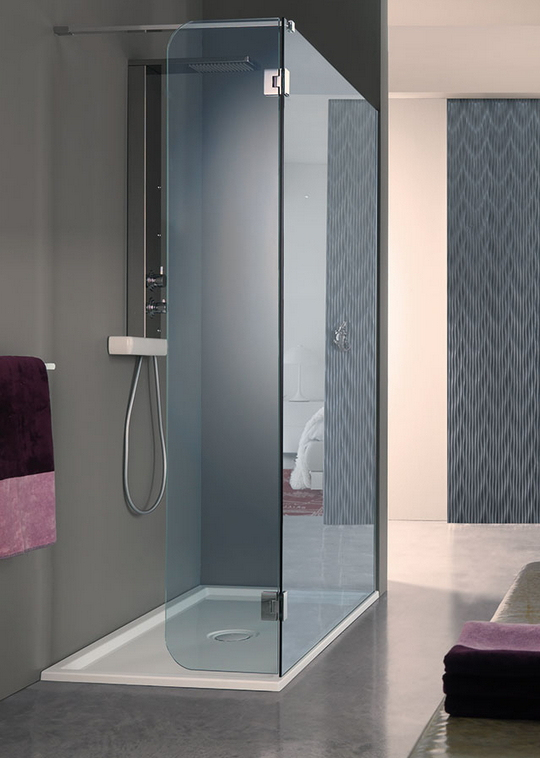 Paroi De Douche À L'Italienne Fixe Open Side Fixbat Avec Porte avec Paroi De Douche En L Paroi De Douche À L'Italienne Fixe Open Side Fixbat Avec Porte avec Paroi De Douche En L