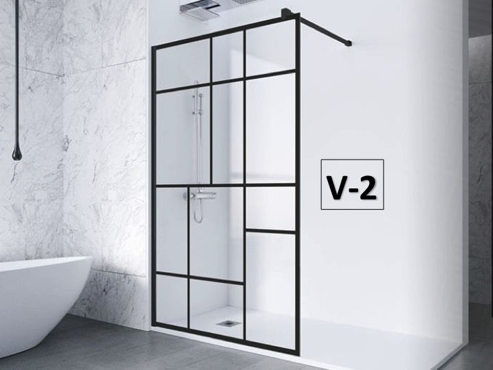 Paroi De Douche Fixe Atelier Au Style Industriel Art Déco destiné Paroi Douche Fixe 80 Cm