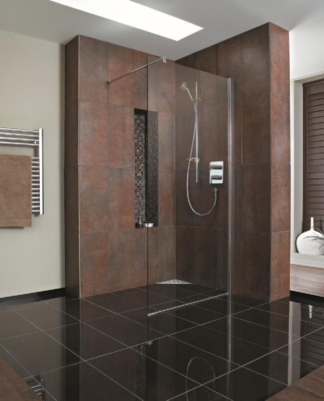 Paroi De Douche Fixe Connect 120Cm, ( Ajustement 1154-1177 dedans Paroi De Douche Krone