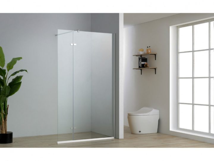 Paroi Douche À L'Italienne Emilia Volet Pivotant 120X200Cm dedans Joint Paroi Douche Italienne Paroi Douche À L'Italienne Emilia Volet Pivotant 120X200Cm dedans Joint Paroi Douche Italienne