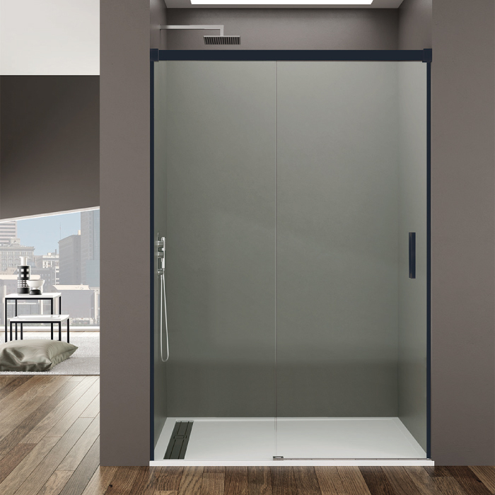 Paroi Douche Réversible Noire Fixe + Coulissante 95-200 Cm serapportantà Porte Coulissante Douche 110 Cm Paroi Douche Réversible Noire Fixe + Coulissante 95-200 Cm serapportantà Porte Coulissante Douche 110 Cm