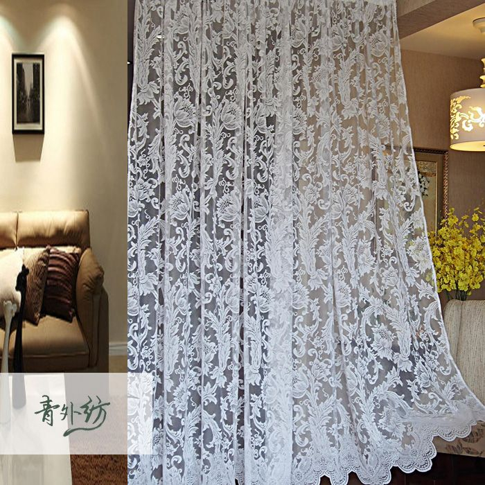 Pas Cher Blanc Écrans Finis Rustiques Dentelle Balcon concernant Rideaux Fleuris Pas Cher Pas Cher Blanc Écrans Finis Rustiques Dentelle Balcon concernant Rideaux Fleuris Pas Cher