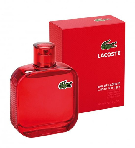 Perfume Eau De Toilette Lacoste Rouge 100% Original 100Ml avec Eau De Toilette Lacoste Original