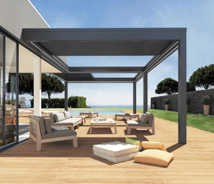 Pergola Veranda Rideau – Ma Pergola dedans Rideau Pour Veranda Pergola Veranda Rideau – Ma Pergola dedans Rideau Pour Veranda