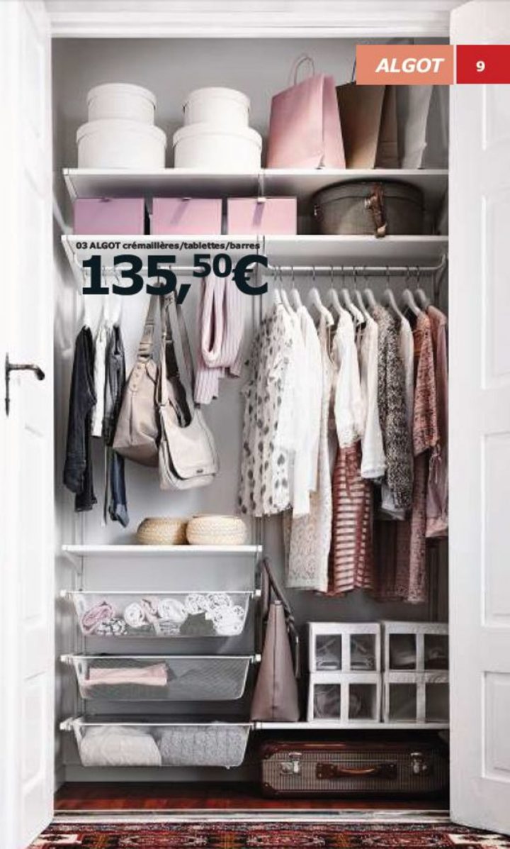 Petit Dressing Ikea serapportantà Rideau Pour Penderie