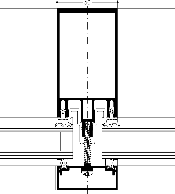 Pfosten – Pfosten pour Rideau Dwg