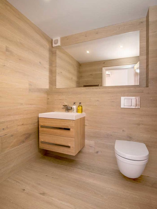 Photos Et Idées Déco De Wc Et Toilettes Avec Des Portes De concernant Placard Pour Toilette