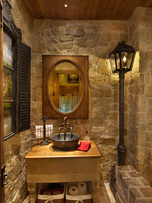 Photos Et Idées Déco De Wc Et Toilettes Avec Un Sol En Brique serapportantà Placard De Toilette