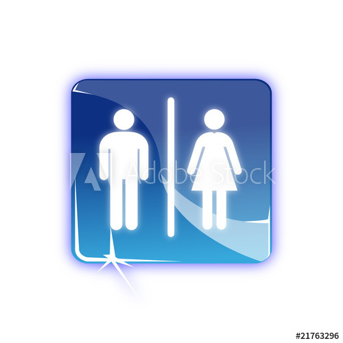 "Picto Toilette Homme Femme – Icon Wc" Stockfotos Und serapportantà Picto Toilettes