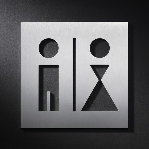 Pictogramme Signalétique Toilettes Hommes Femmes (1 concernant Signalétique Toilettes