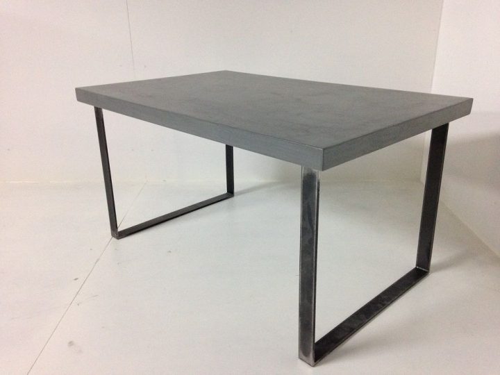 Pieds De Table Rectangulaires En Acier Plat Pour Table dedans Table Pliante Salle À Manger