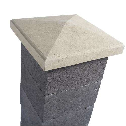 Piliers Et Murets De Portail : Retrouvez Tous Vos Produits pour Chapeau De Cheminée En Béton Gedimat