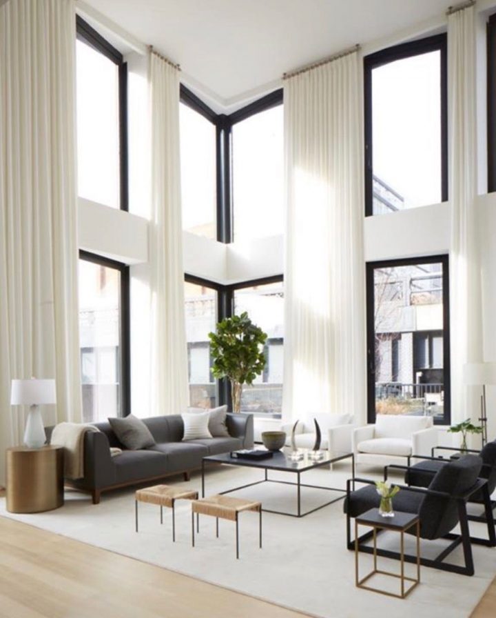 Pin By Ps Saki On Living Room In 2018 | Pinterest | Salon tout Rideaux Salon Moderne 2017