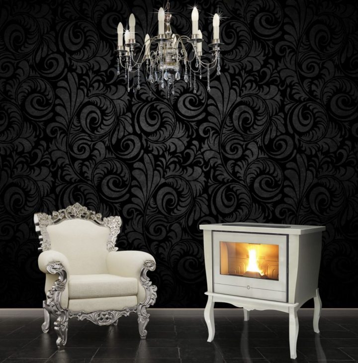 Poêle À Granulés Settecento – Atlantique Energie Bois pour Cheminée Bellier Neau