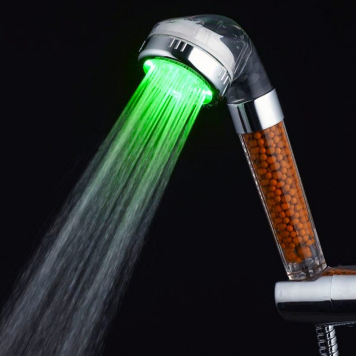 Pommeau Douche Led Rgb Capteur Température Filtre Ions destiné Pommeau Douche Lumineux Pommeau Douche Led Rgb Capteur Température Filtre Ions destiné Pommeau Douche Lumineux