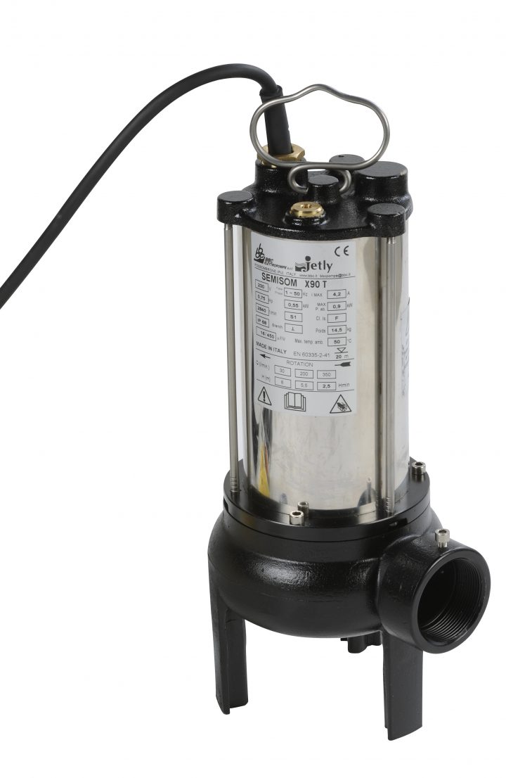 Pompe De Relevage Semisom 490 Tri Horizontale Jetly intérieur Pompe De Relevage Toilette