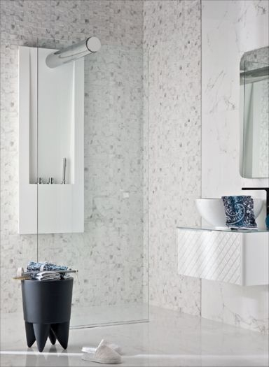 Porcelanosa Mosaico Carrara Blanco | Carrara, Wall Tiles intérieur Douche Porcelanosa Porcelanosa Mosaico Carrara Blanco | Carrara, Wall Tiles intérieur Douche Porcelanosa